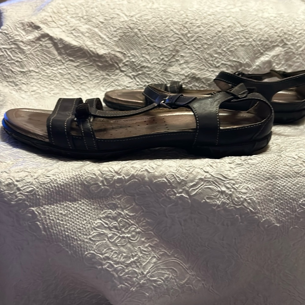 Women’s brown Ecco sandals. Size 10.5